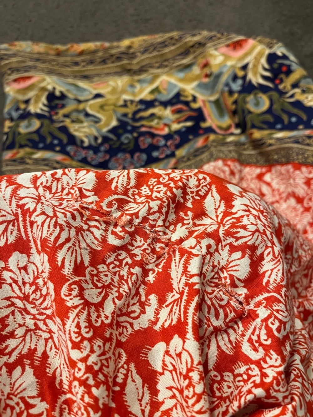 Vintage Gilead Floral Dragon Kimono Style Maxi Dress - Picture 8 of 11